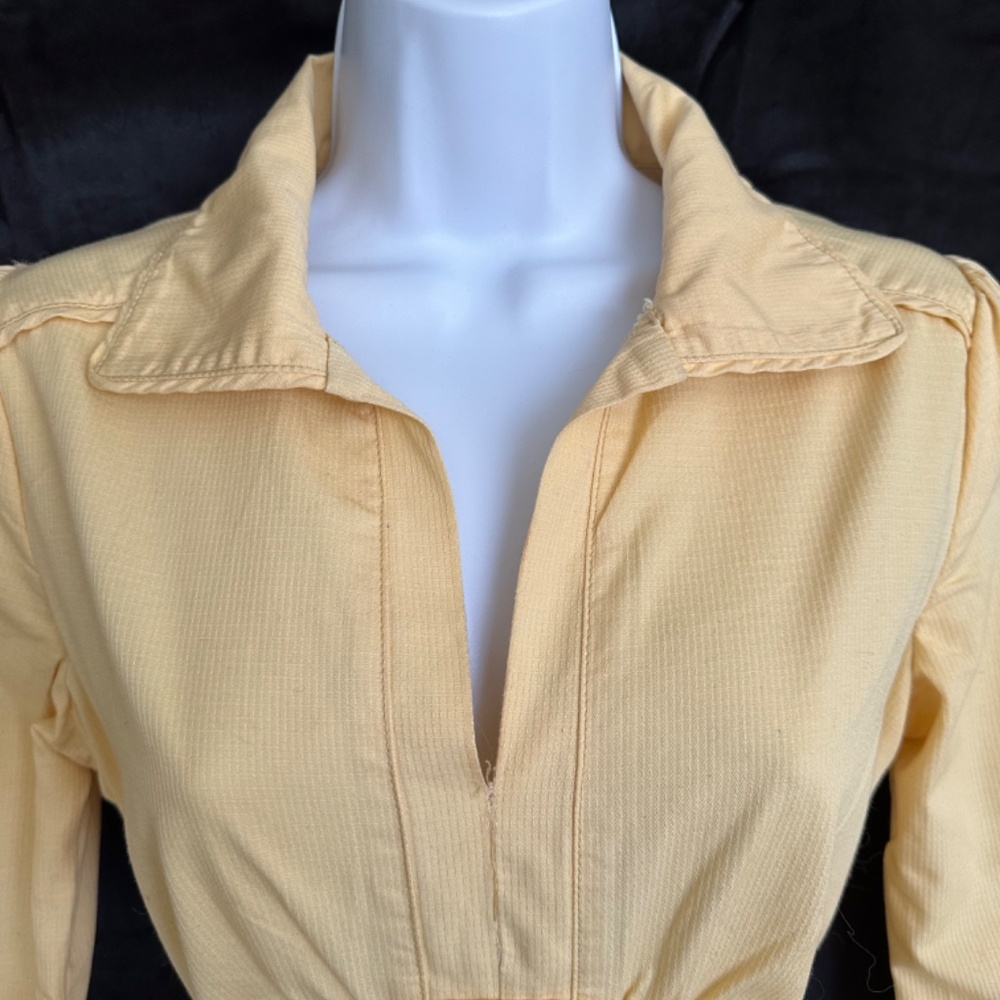 Sound Girl vintage style yellow dress size S - Picture 5 of 7